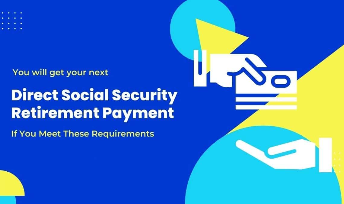 Social Security Retirement Payment