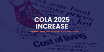 COLA 2025 smallest raise for retirees in certain states