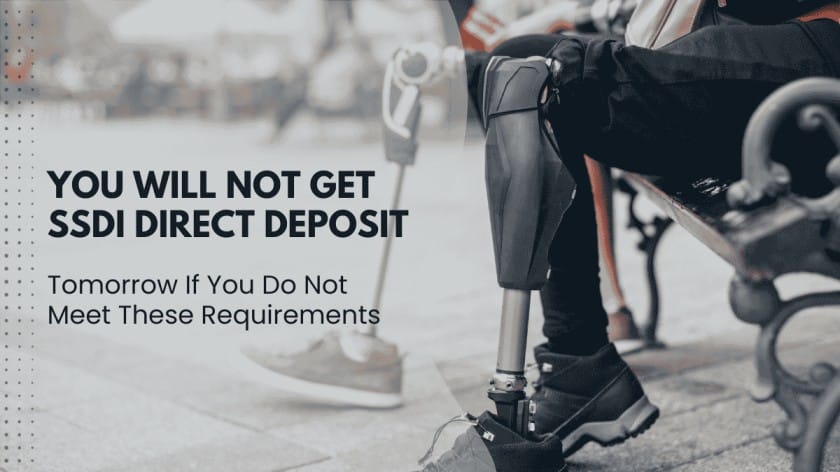 SSDI Direct Deposit