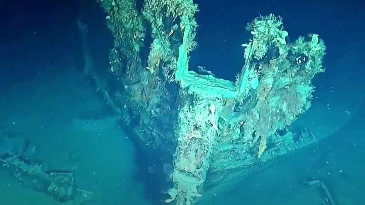 Marine archaeologist identifies shipwreck containing 22 tons of gold treasure