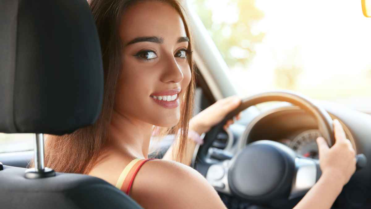Teen driver behind the wheel completing Florida’s mandatory 50-hour training required for under-18 permits starting today