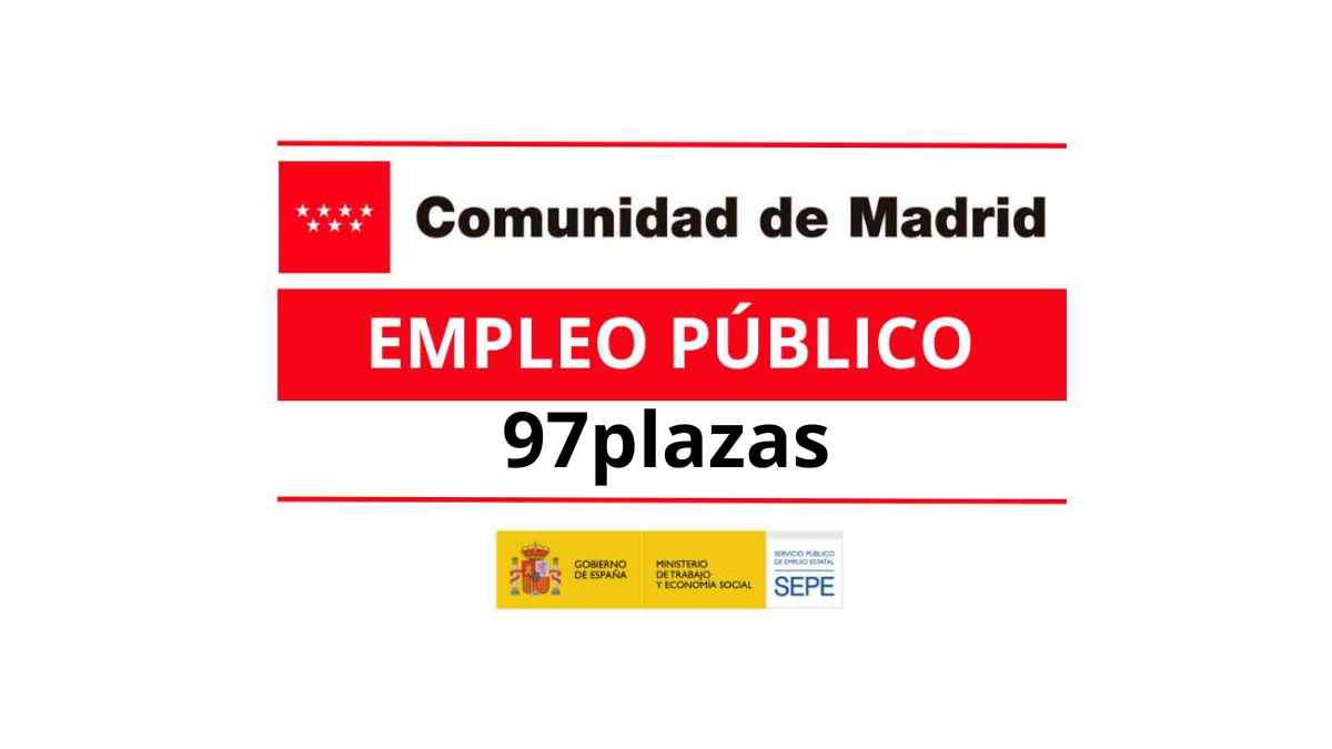 tramites cubrir plazas empleo público comunidad Madrid