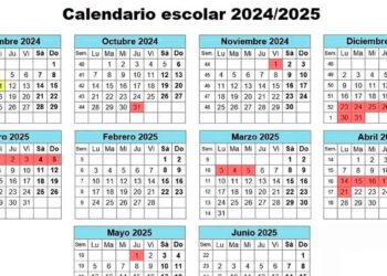 Calendario escolar 2024-2025