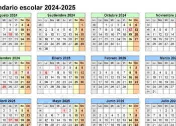 Calendario escolar Castilla-La Mancha.