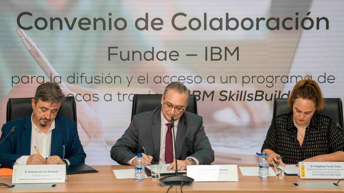 Becas IBM y SEPE