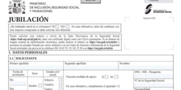 pensión jubilación nuevo requisito