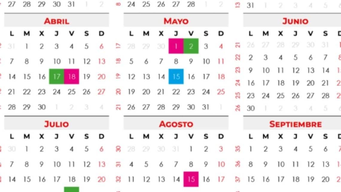 calendario laboral 2025 España