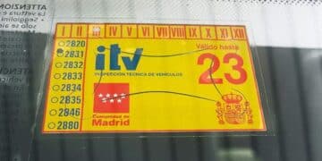 coches etiqueta ITV