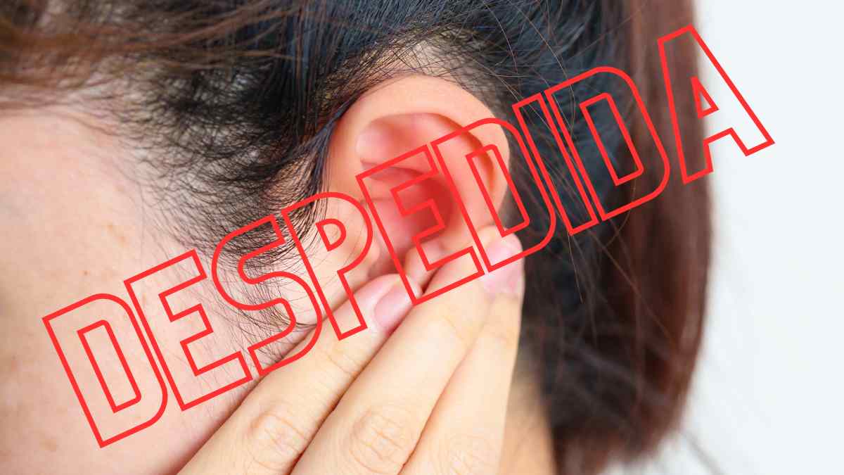 Trabajadora con otitis despedida tras acudir a urgencias