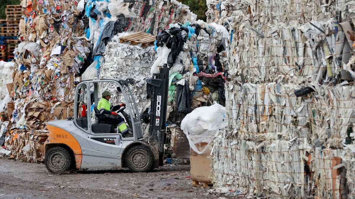 Trabajar en plantas de reciclaje