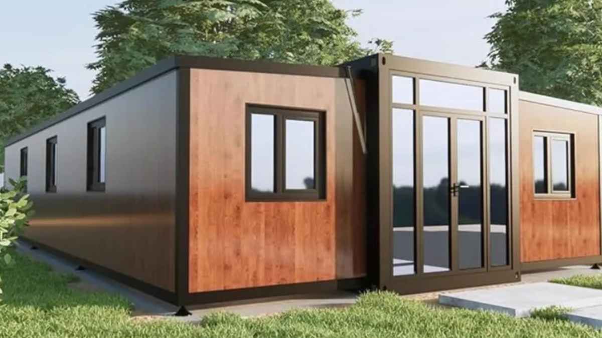 Casa prefabricada Amazon con tres dormitorios, baño completo, cocina abierta y terraza por menos de 12 000 €