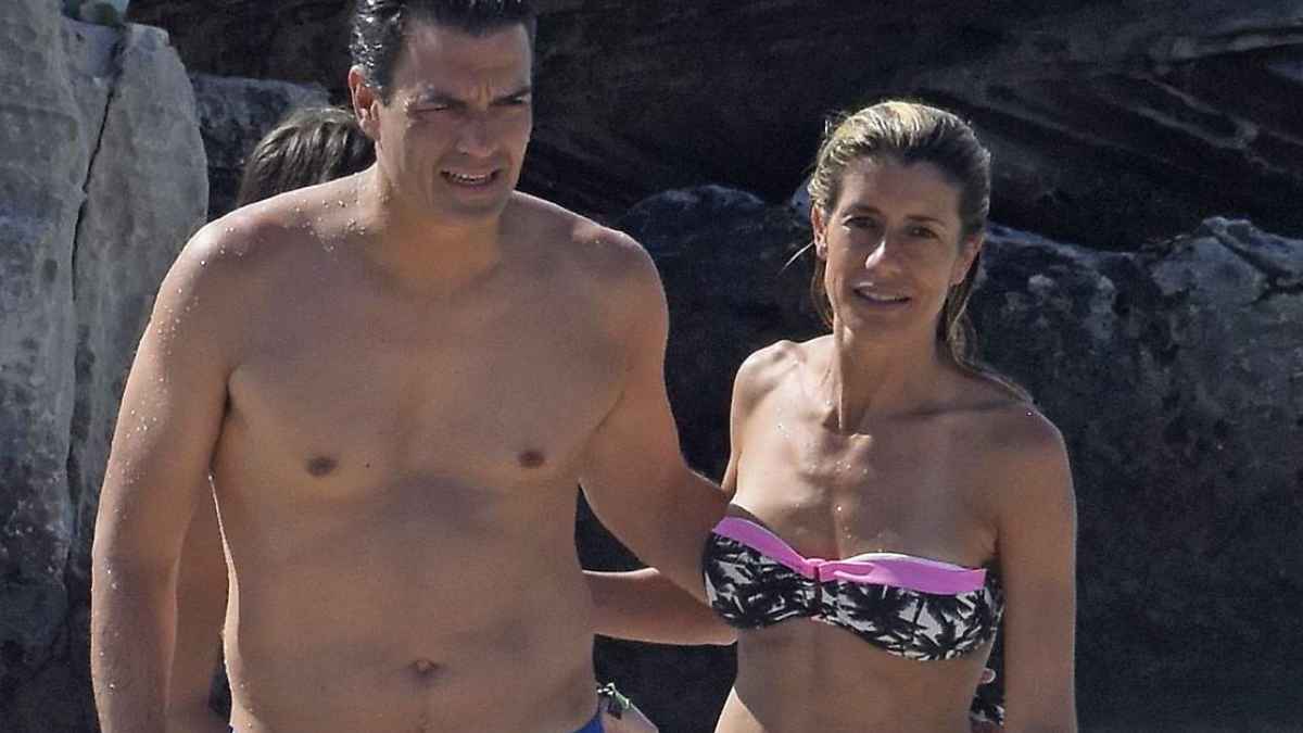 Presidente del Gobierno, Pedro Sánchez, con su mujer de vacaciones.