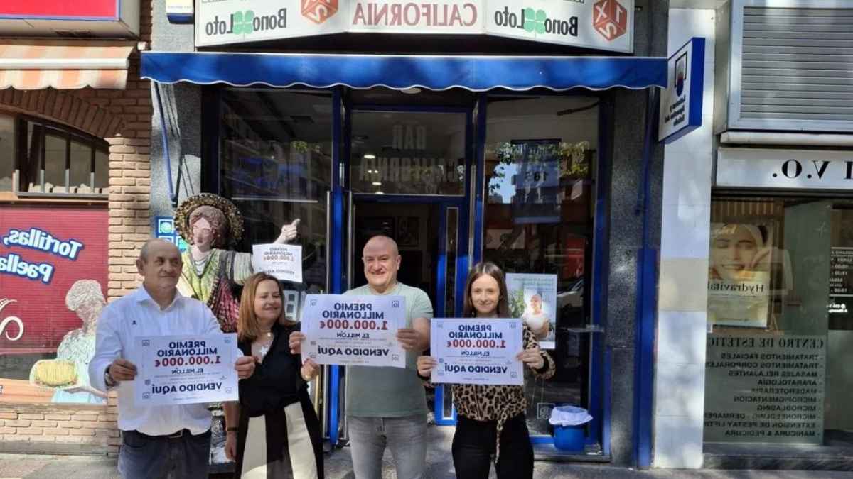 29 trabajadores de Mercedes-Benz celebran premio de un millón de euros del Euromillones en el Bar California de Logroño