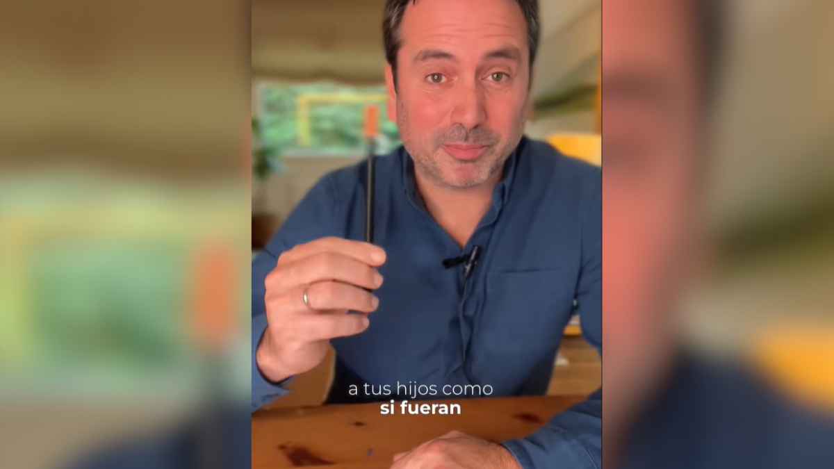 Álvaro Bilbao aconseja cómo enseñar a los hijos a cuidarse dando ejemplo