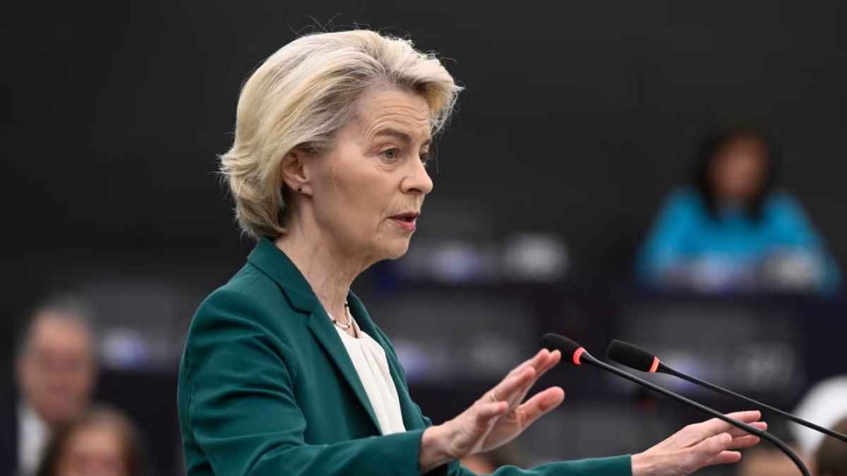 Ursula von der Leyen avisando a España sobre eliminación del impuesto del 2% a no residentes por vivienda habitual