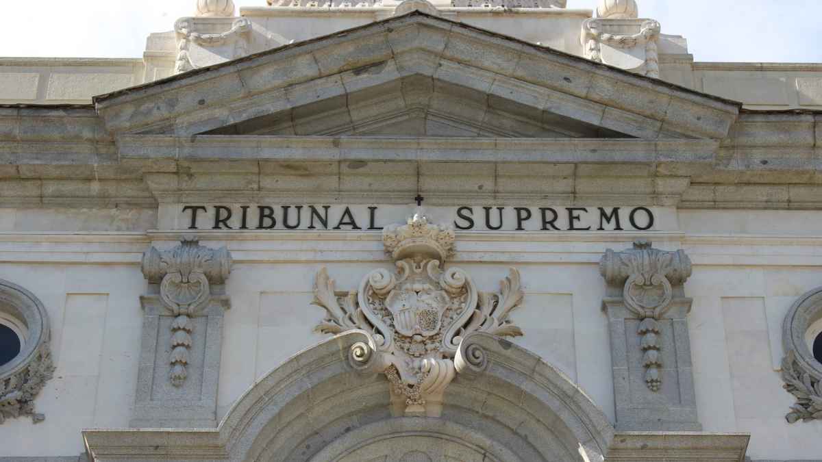 Fachada principal del Tribunal Supremo sobre impuesto de sucesiones y herencias
