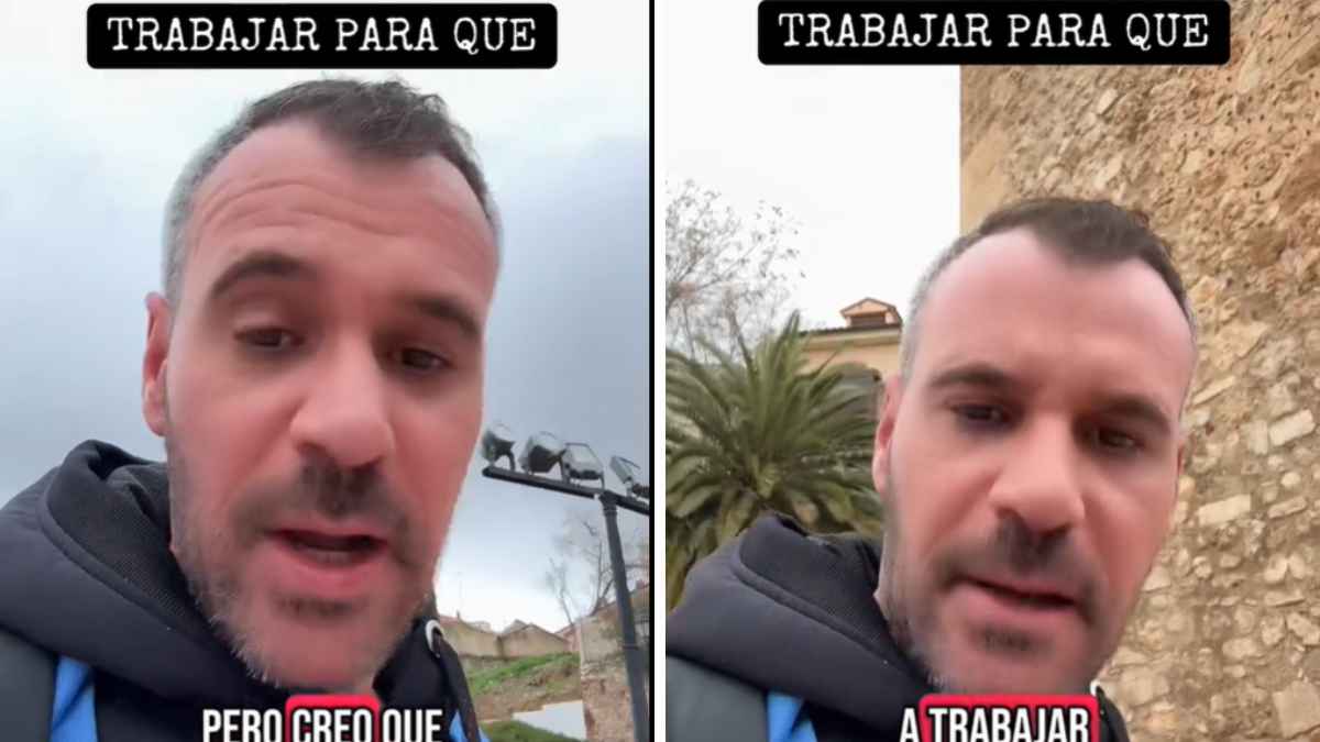 Trabajador en TikTok en España critica que compensa más quedarse en casa con una paguita que madrugar para trabajar