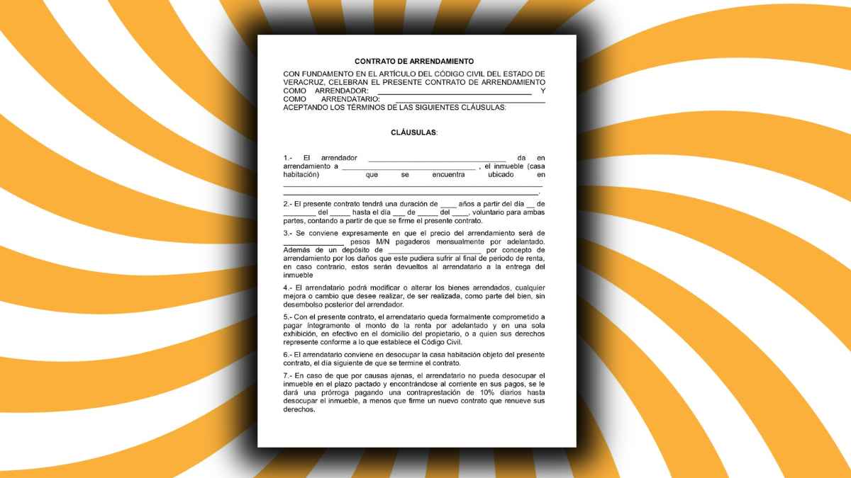 Contrato de arrendamiento de vivienda o habitación en alquiler en Madrid