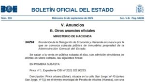 Último día: Hacienda necesita vender 9 fincas rústicas desde 10 euros