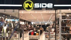 Fachada de una tienda Inside en centro comercial antes del cierre por reestructuración y pérdidas millonarias