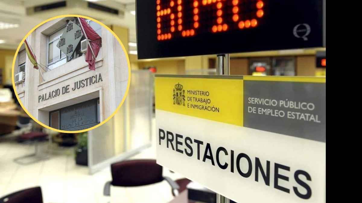 Oficina del SEPE y Palacio de Justicia por reclamación de subsidio para mayores de 52 años incompatible con pensión