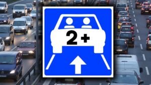 La DGT introduce la señal S-51B en ciudades para carriles 2+ ocupantes