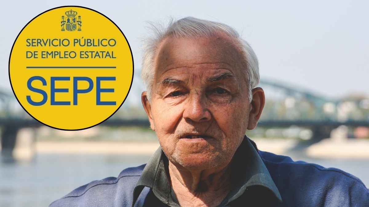 Hombre mayor con pensión por incapacidad permanente que puede acceder al subsidio del SEPE tras la sentencia del Supremo