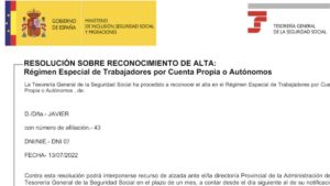 El error al darse de alta como autónoma que obligó a una jubilada a devolver miles de euros de su pensión a la Seguridad Social