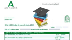 Beca 6000 para Bachillerato y FP Medio en Andalucía: abierto el plazo desde hoy 5 de diciembre 2025