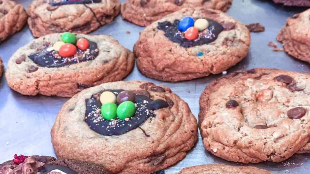 Cookies artesanas recién horneadas, el producto estrella de una pastelería que factura 90.000 euros al mes