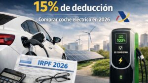 Comprar coche eléctrico en 2026 seguirá teniendo premio fiscal con una deducción directa en la Renta