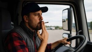 Un conductor pierde su empleo después de fumarse un “pitillo” en la cabina del camión: la empresa fue condenada por ser despido improcedente