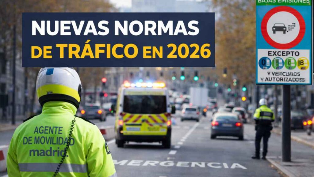 DGT: Las normas que entran en vigor en 2026 afectan a la seguridad vial ...
