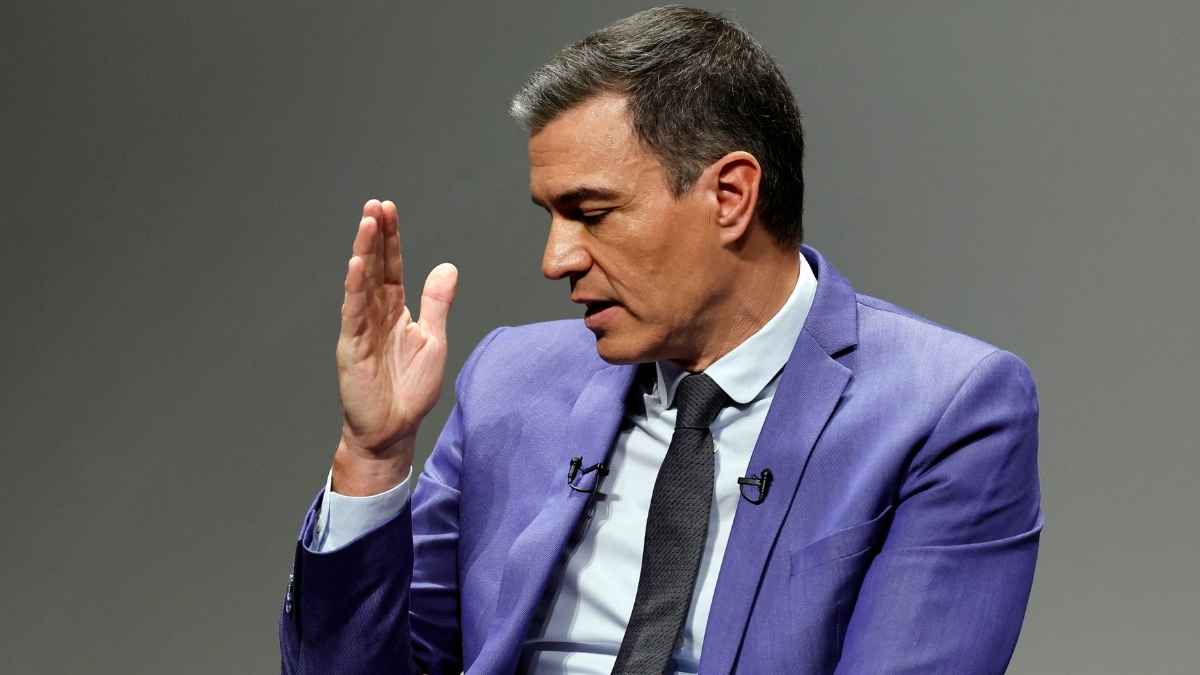 Pedro Sánchez durante un acto institucional relacionado con el nuevo modelo de ayudas al coche eléctrico