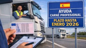 El Gobierno aprueba ayudas de hasta 3.000 euros para sacarse el carnet de camión y autobús