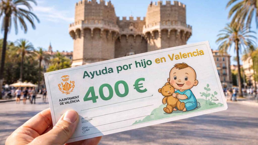 Cómo solicitar la ayuda de 400 euros por hijo en Valencia para 2026 ...