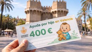 Cómo solicitar la ayuda de 400 euros por hijo en Valencia para 2026: requisitos, plazos y trámites