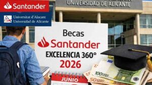 Nuevas Becas Santander Excelencia 360° (2026): la Universidad de Alicante ya tiene fecha oficial y ofrece 12.000 euros