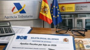 El BOE recoge las ayudas y deducciones en Hacienda por hijos en 2026: hasta 1.200 euros