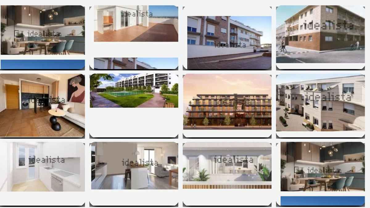Collage de viviendas de obra nueva a estrenar por menos de 150.000 euros en España
