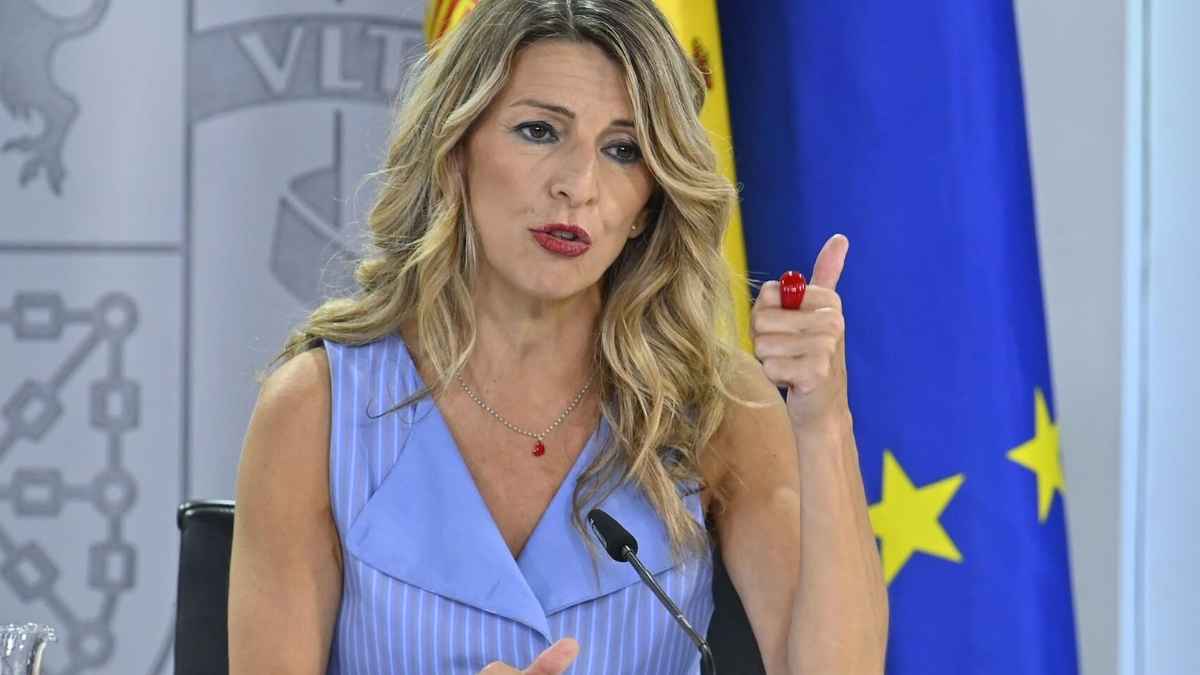 “La vicepresidenta segunda interviene en rueda de prensa sobre vivienda y la bonificación fiscal a caseros en el IRPF