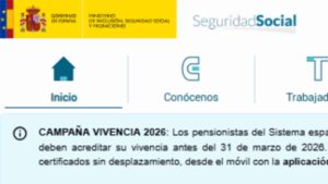 La Seguridad Social fija los plazos obligatorios en 2026 para que los pensionistas acrediten su vivencia