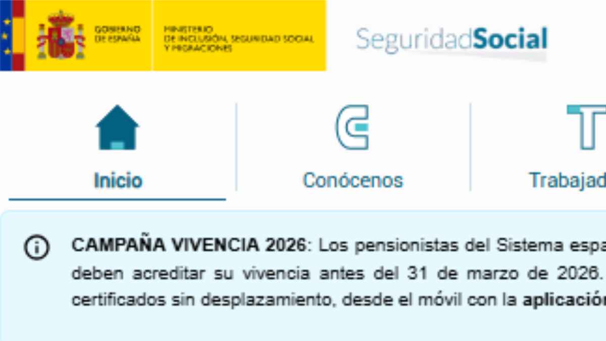 Campaña de acreditación de vivencia 2026 de la Seguridad Social para pensionistas en el extranjero