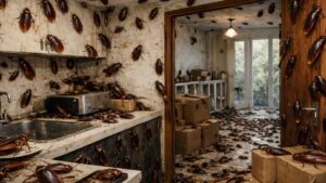 Una pareja compra un piso por 291.000 euros en Barcelona y al entrar descubre una plaga de cucarachas americanas