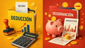 Hacienda lo deja claro en la Renta: no es lo mismo deducir que desgravar y así cambia lo que pagas