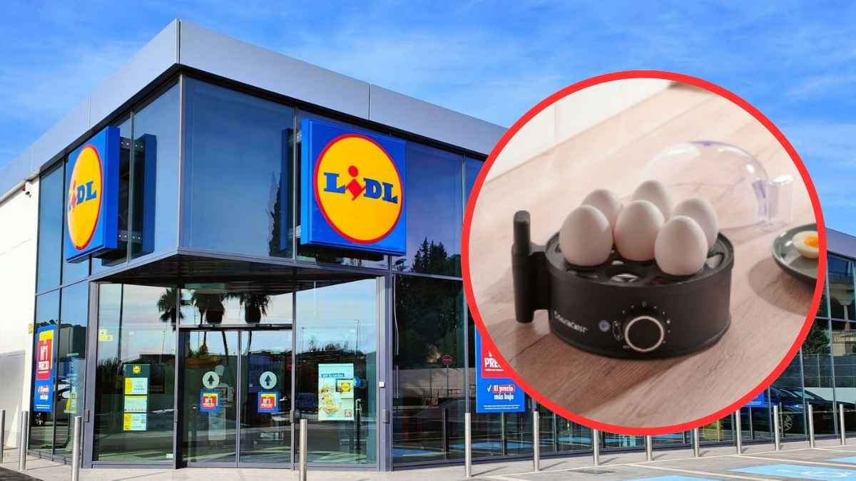 Lidl y cocedor de huevos eléctrico que cuece hasta siete huevos a la vez y evita ensuciar cazos