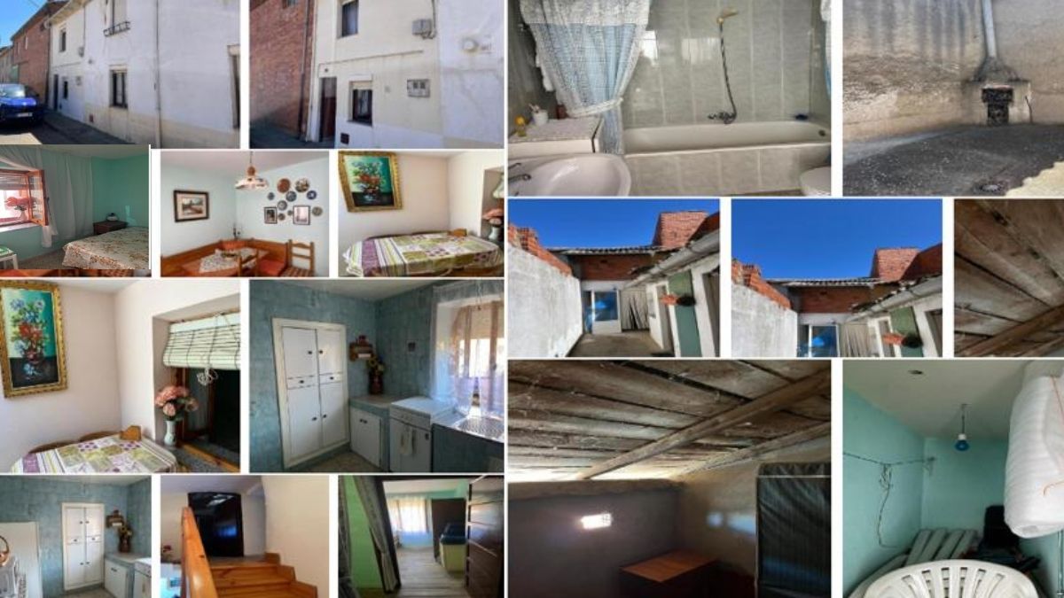 Casa en Villadangos del Páramo (León) con 3 dormitorios, patio trasero y 168 metros cuadrados en venta por 30.000 euros