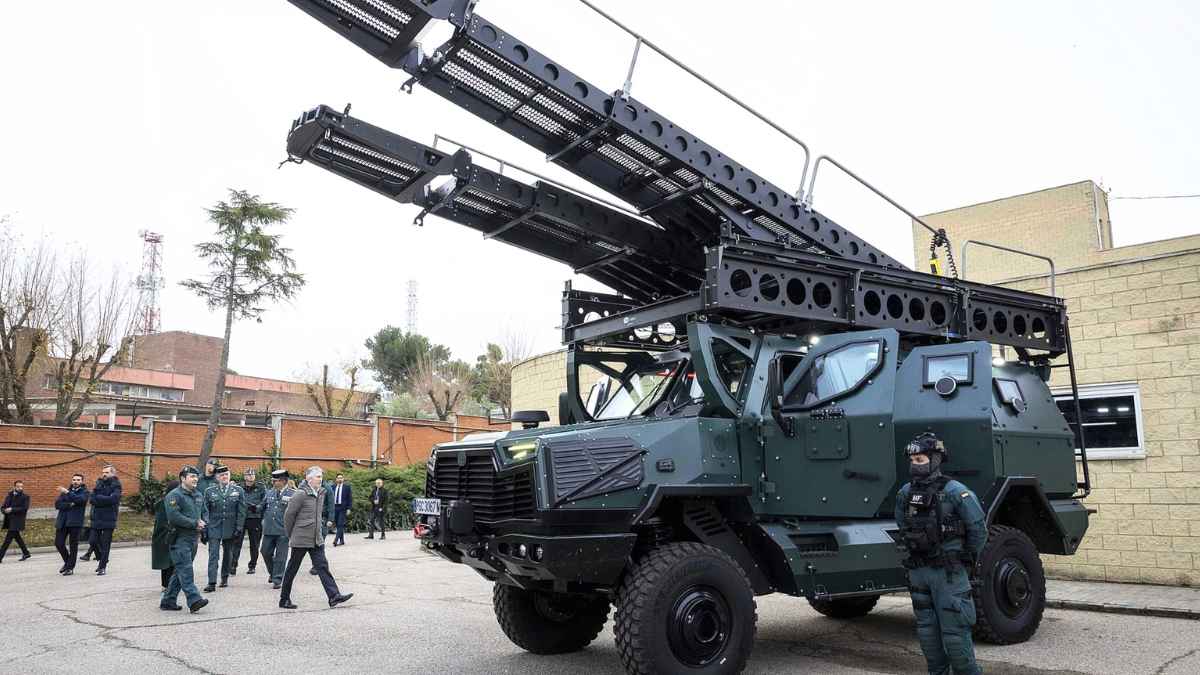 Nuevo vehículo táctico IBERO HTV de la Guardia Civil para unidades de intervención