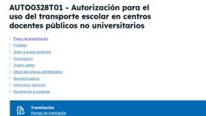 Plazo abierto para solicitar la ayuda de transporte escolar de hasta 8.000 euros por beneficiario: solo para estos alumnos