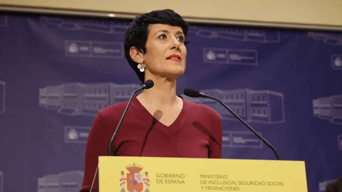 Responsable del Ministerio de Inclusión, Seguridad Social y Migraciones durante una comparecencia sobre jubilación anticipada